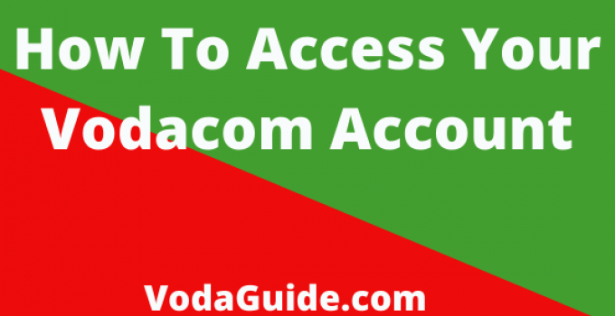 How to access Vodacom account