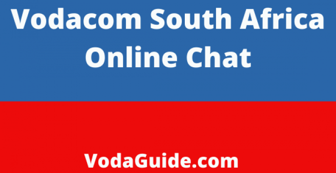 Vodacom South Africa Online Chat