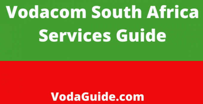 Vodacom South Africa Services Guide