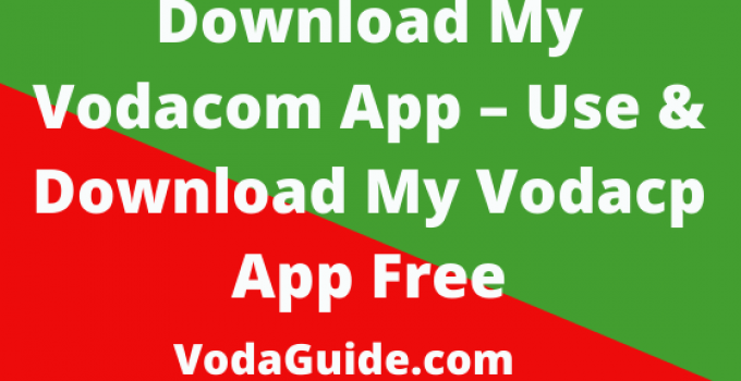 Download My Vodacom App
