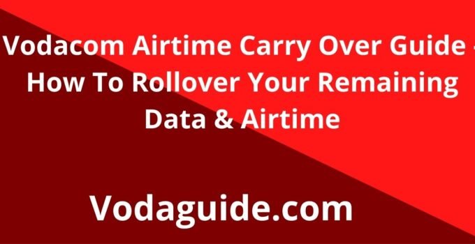 Vodcom Airtime Carry Over