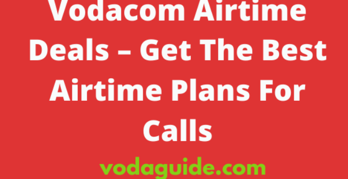 Vodacom Airtime Deals