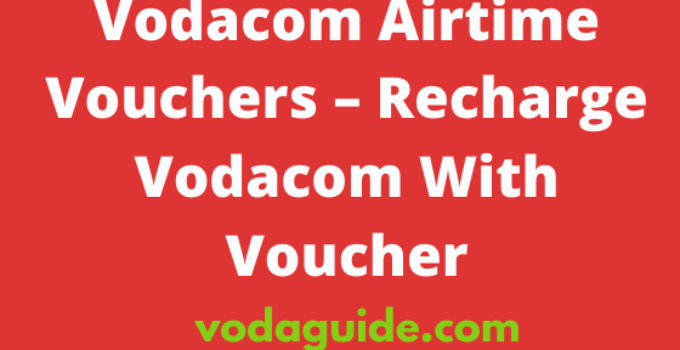 Vodacom Airtime Vouchers